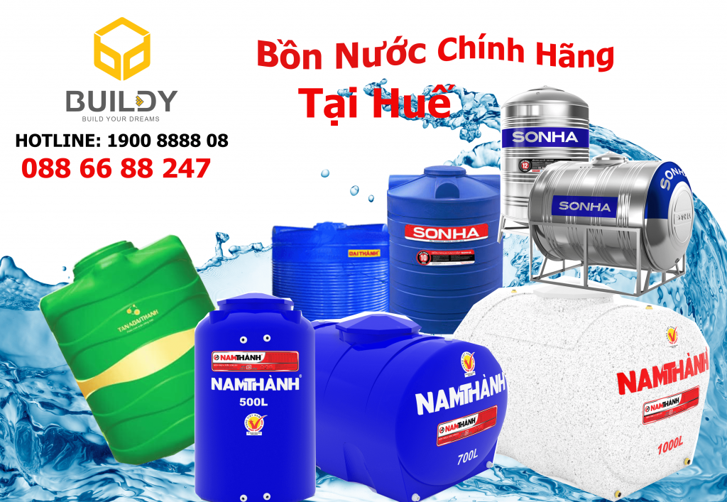 Bồn nước tại Huế