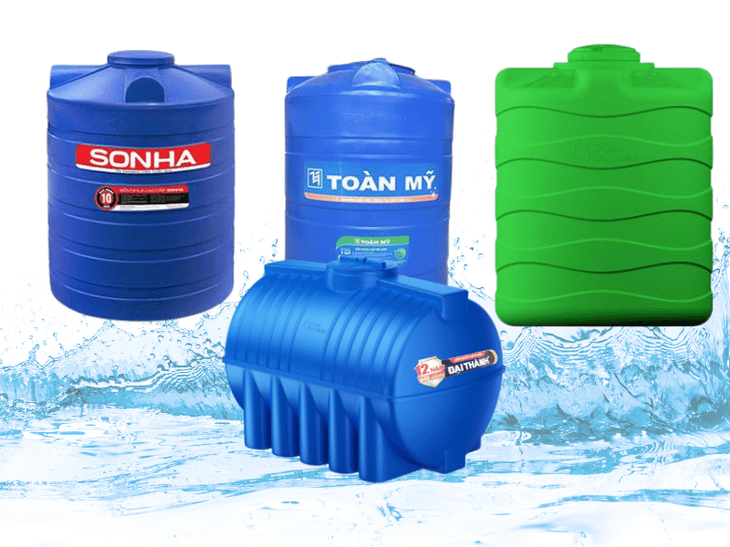 Dung tích bồn nước phù hợp tại Quảng Nam