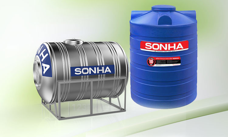 Cấu tạo của bồn nước Sơn Hà 500l